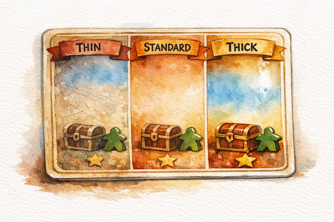 How Laminate Thickness Affects Board Game Durability