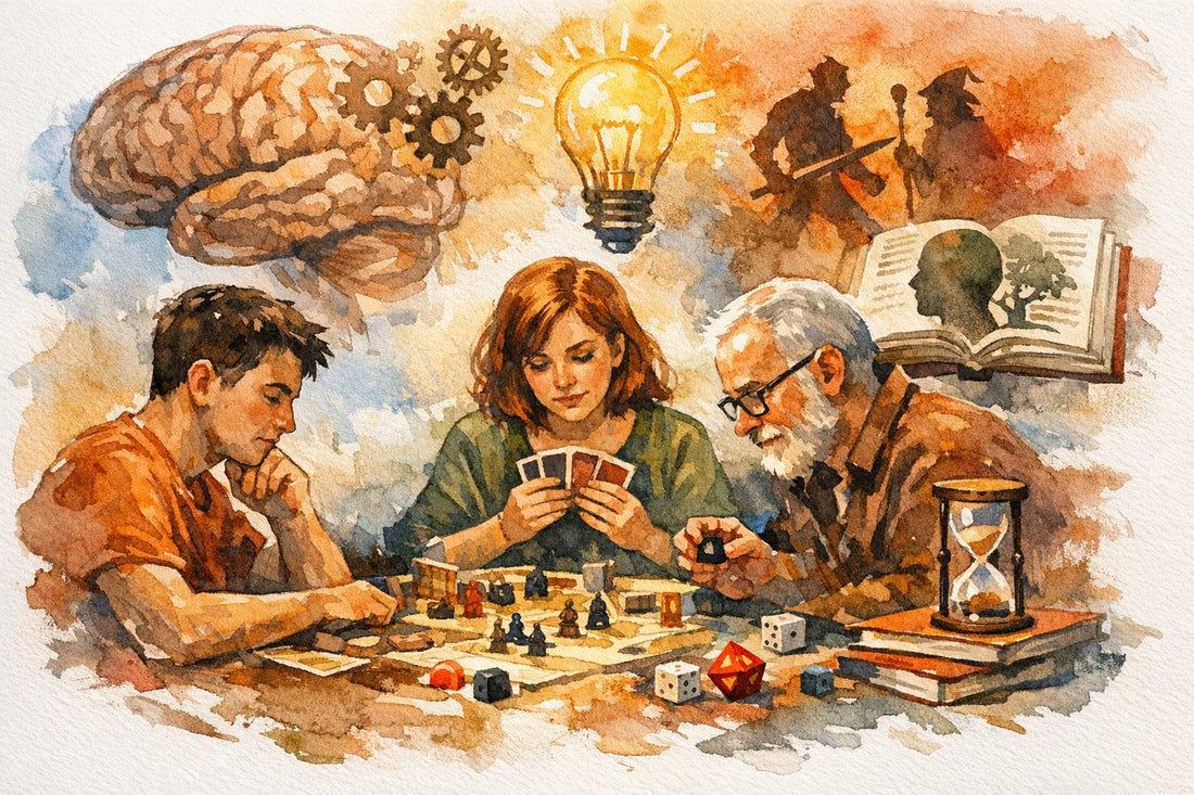 Research: Cognitive Benefits of Tabletop Gaming