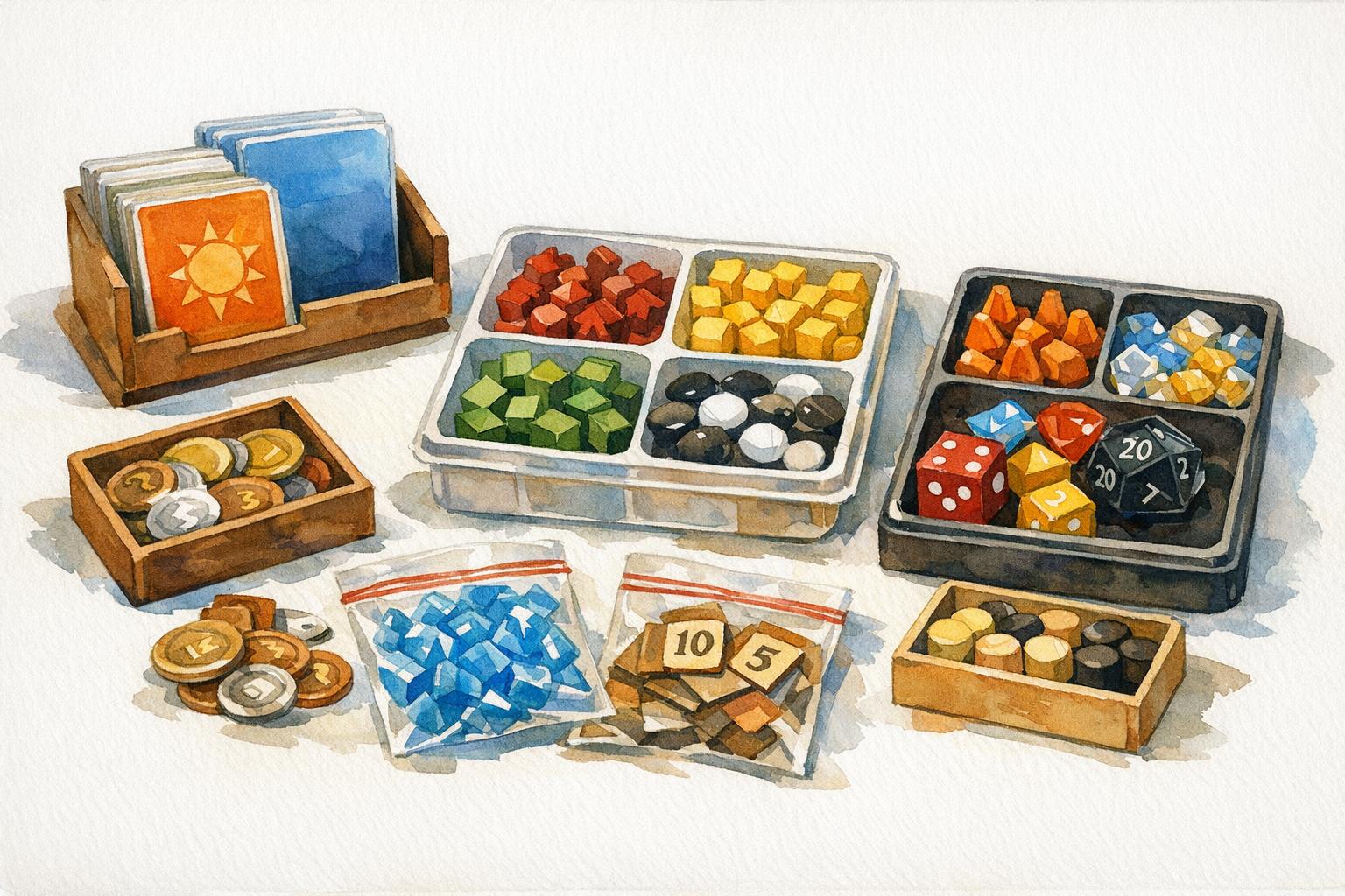 10 Tips for Organizing Game Components